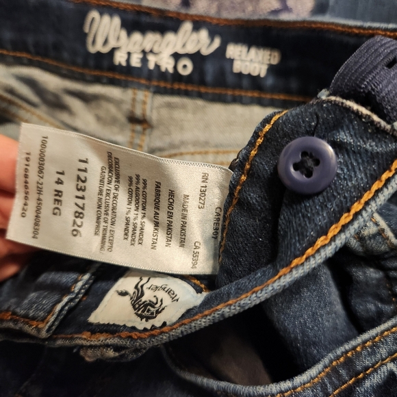 Wrangler Retro Kids 14 Reg - Picture 8 of 8